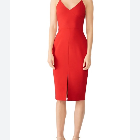 Nwt likely Brooklyn dress red size 8 - Picture 1 of 5